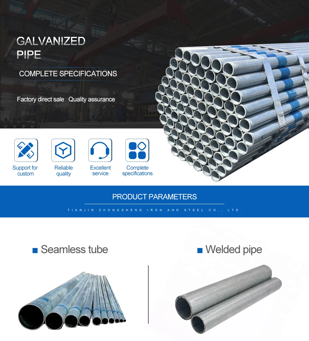 Mild Steel Price Per Kg 6' Diameter Galvanized Culvert Pipe for Sale