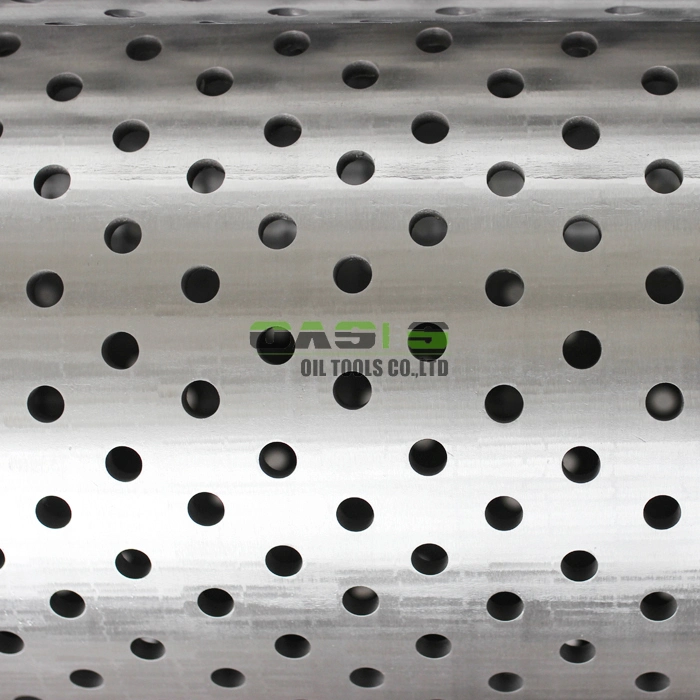 China Stainless Steel AISI304L 316L Perforated Filter Well Casing Tubing Pipe