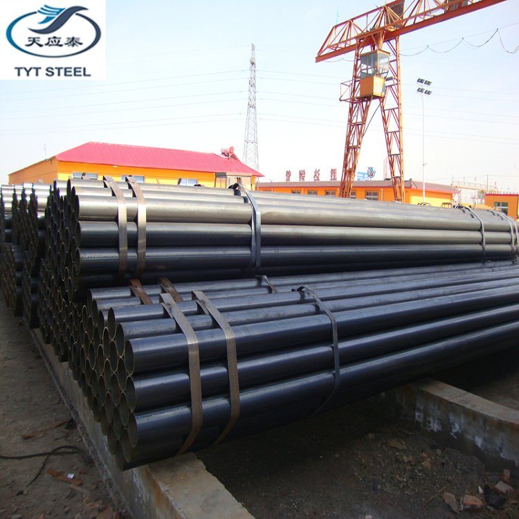 Hot Rolled Carbon Steel Pipe Ms ERW Steel Pipe