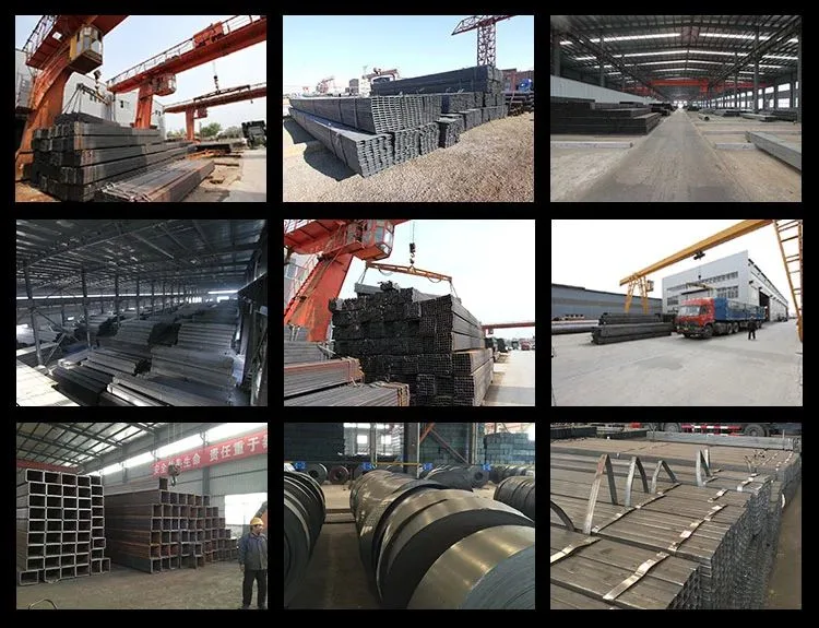 6m Length 180*180 200*200 250*250 Ms Mild Alloy Square Steel Pipe