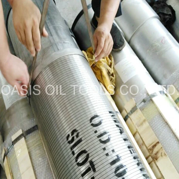 Stainless Steel AISI 304L 316L Perforated Pipe Based Well Screen for Deep Water Wells