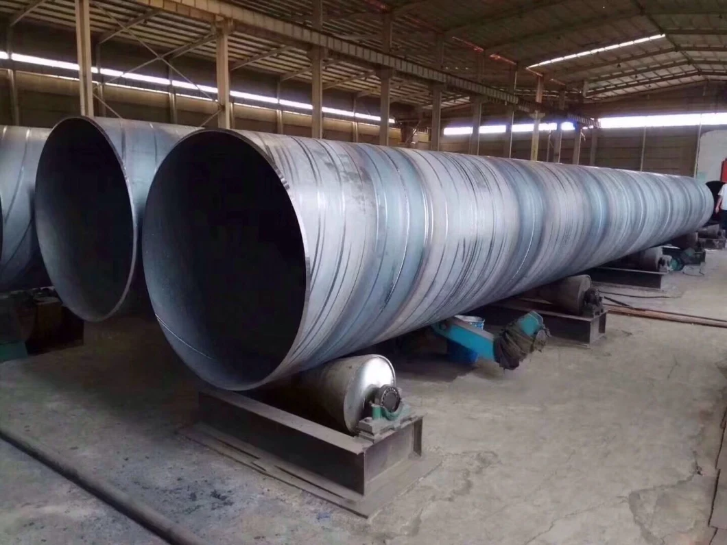 ASTM A53/106 Anti-Corrosion Welded Carbon Spiral Steel Pipe