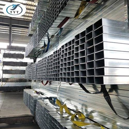 Galvanized Square Steel Pipe Gi Hollow Section Tube for Construction