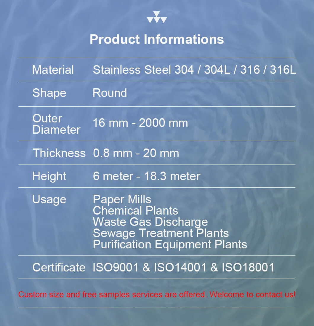 90mm Diameter Stainless Steel Tubular Round Pipe with En 102177 Standard