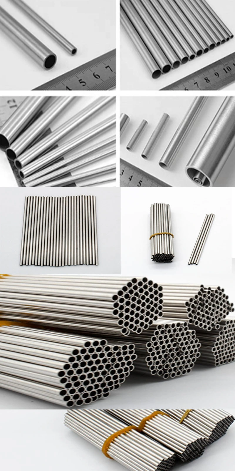 304 AISI ASTM Jin DIN OEM Service Thin Wall Stainless Steel Pipe Capillary Welded Tube
