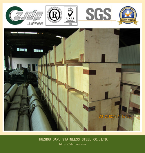 316L 2205 S32750/32760 Large Diameter Stainless Steel Pipe for Petroleum Cracking