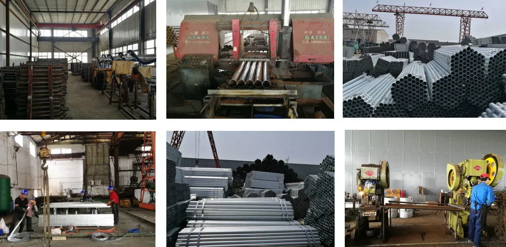 Standard Square Hot DIP Galvanized Steel Pipe Seamless Large Diameter Structural Mild Round Square Steel Pipe