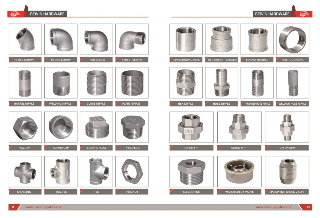 Carbon Steel Forged Pipe Fittings or Threaded Merchant Couplings