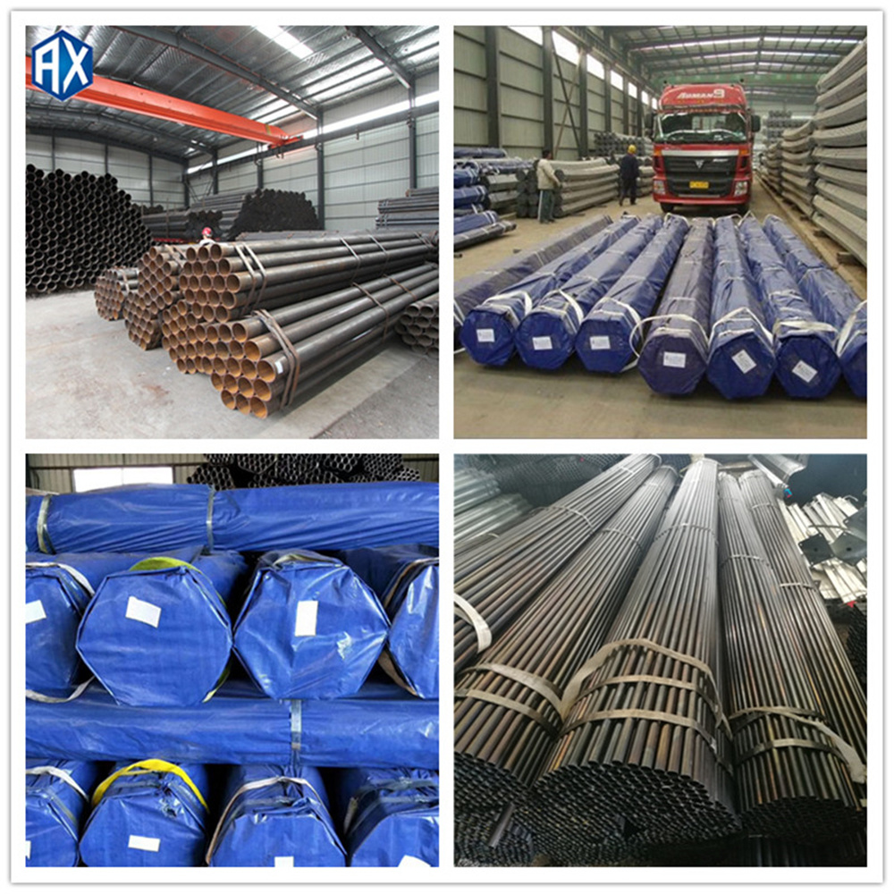 Black Iron Seamless Steel Pipe Used for Petroleum Pipeline Pipe