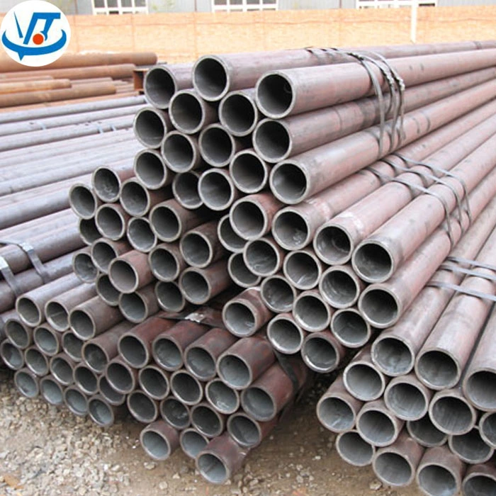 Carbon Steel Seamless Pipe/ Seamless Tube/Iron Pipe/Round Steel Pipe St53 St37 A106