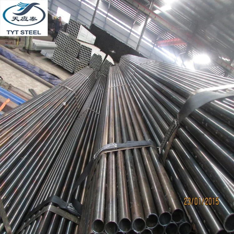 Black ERW Steel Pipe Welded Carbon Steel Pipe for Construction