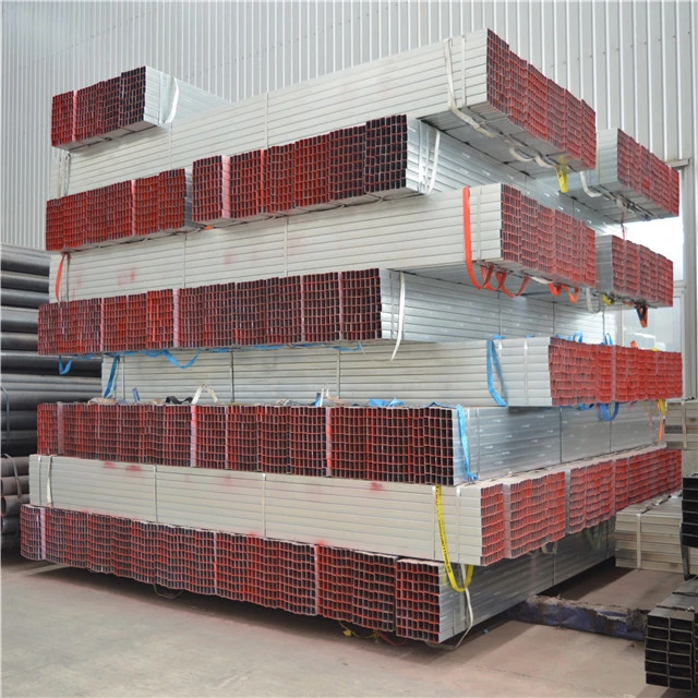 Pre Galvanized Mild Carbon Square Hollow Section Steel Pipe
