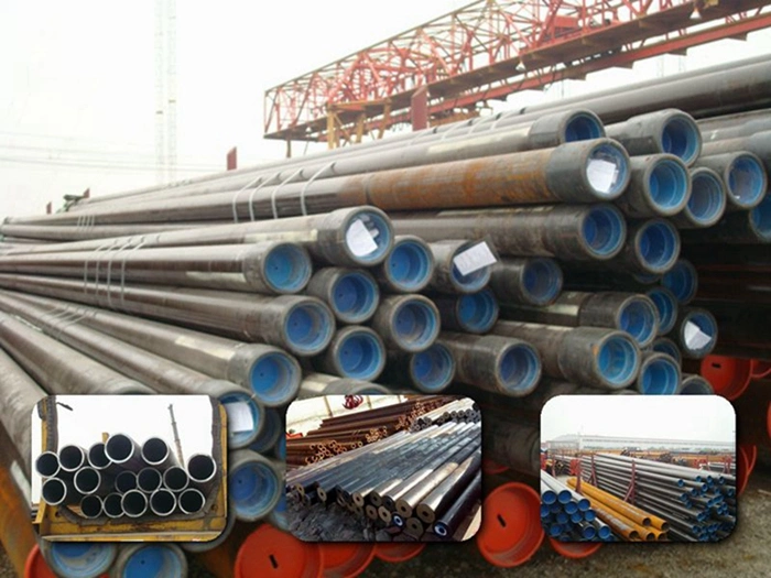 Trade Assurance Ms Mild Pre Galvanized Steel Pipe and Tube ERW Black Steel Pipe Price