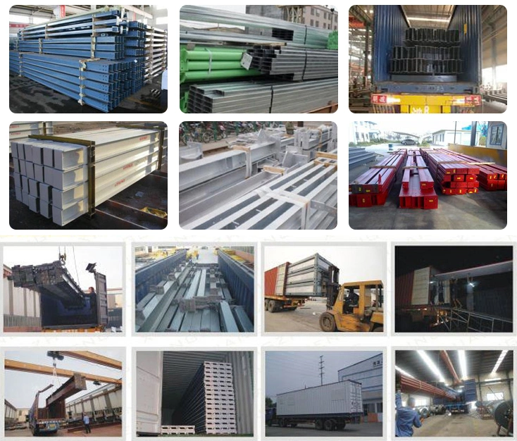 Prefab Prefabrication Fabrication Customized Steel Structure Steel Circular Pipe Square Pipe