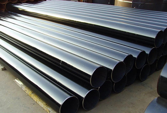 Large Diameter ERW Black Steel Pipe for Water Transmission