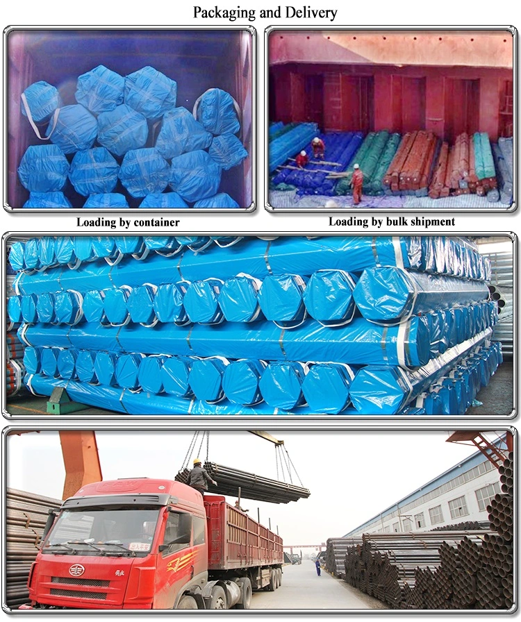 API 5L Gr. B Psl1 Large Size SSAW Steel Pipe Spiral Welded for Water Transport