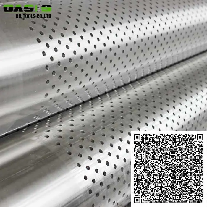 Stainless Steel 316L Perforated Well Casing Pipe with Uniform Holes