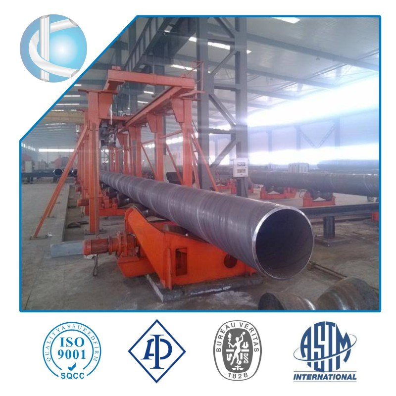 SSAW Spiral Round Welded Carbon Steel Pipe Spiral Steel Pipe