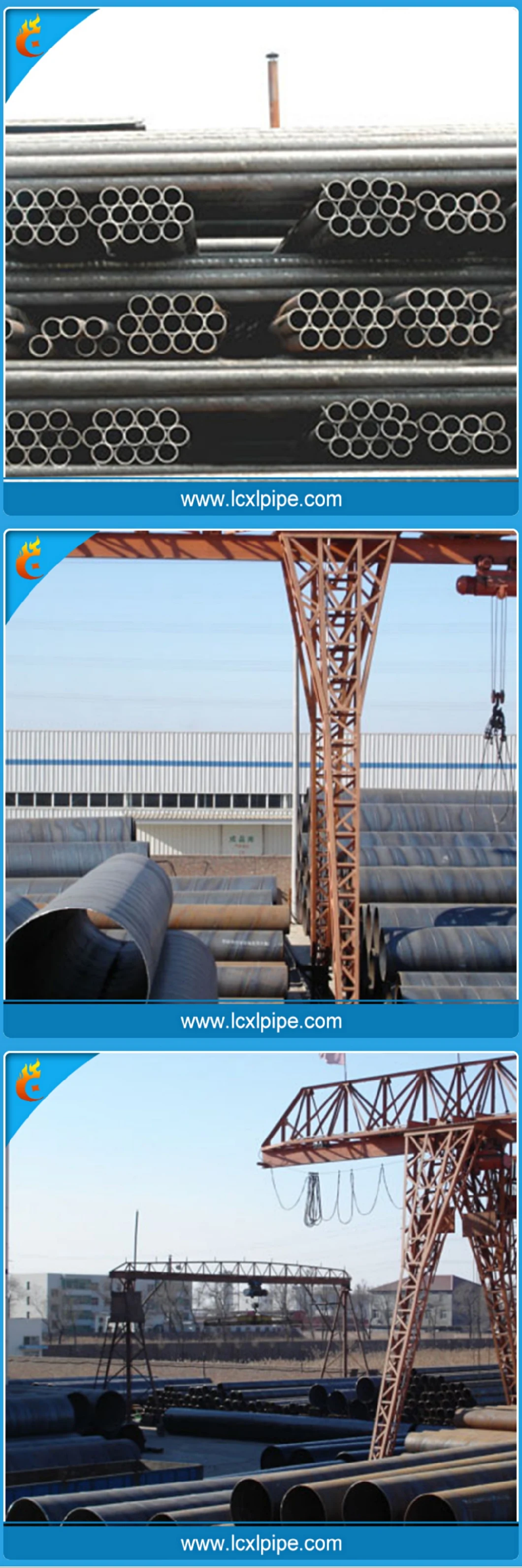 A106 A53 API 5L 5CT Carbon Pre Galvanized Welded Steel Pipes