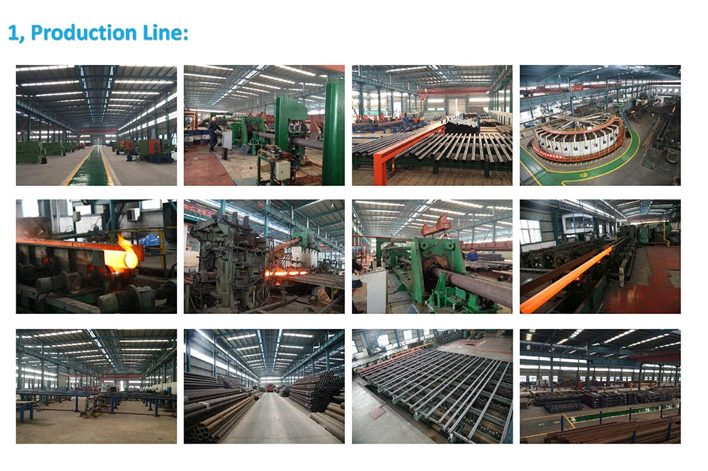 Chinese Manufacture Big out Diameter Thick Wall Steel Pipe, Seamless Steel Pipe
