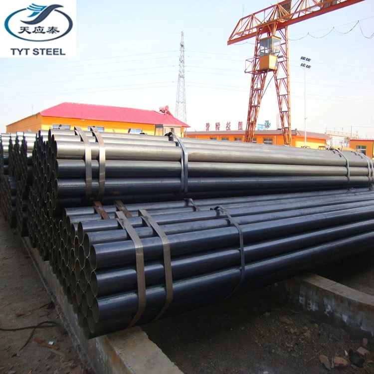 ASTM A500 ERW Black Steel Pipe Carbon Steel Tube