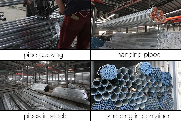 ASTM A105 Pre-Galvanized Steel Tube Hot Dipped Hard Galvanized Round Steel Tube