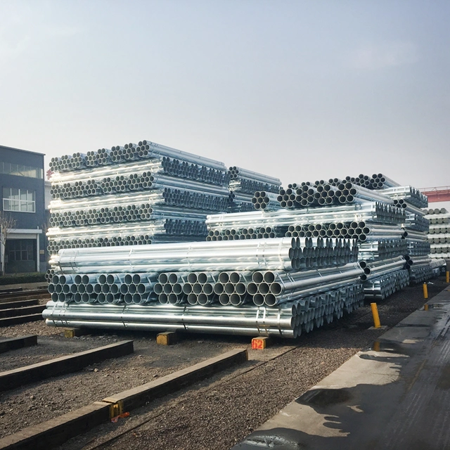 Good Quality Galvanized Pipes Hot Dipped Galvanized Steel Tubes for Scaffolding Pipe Size
