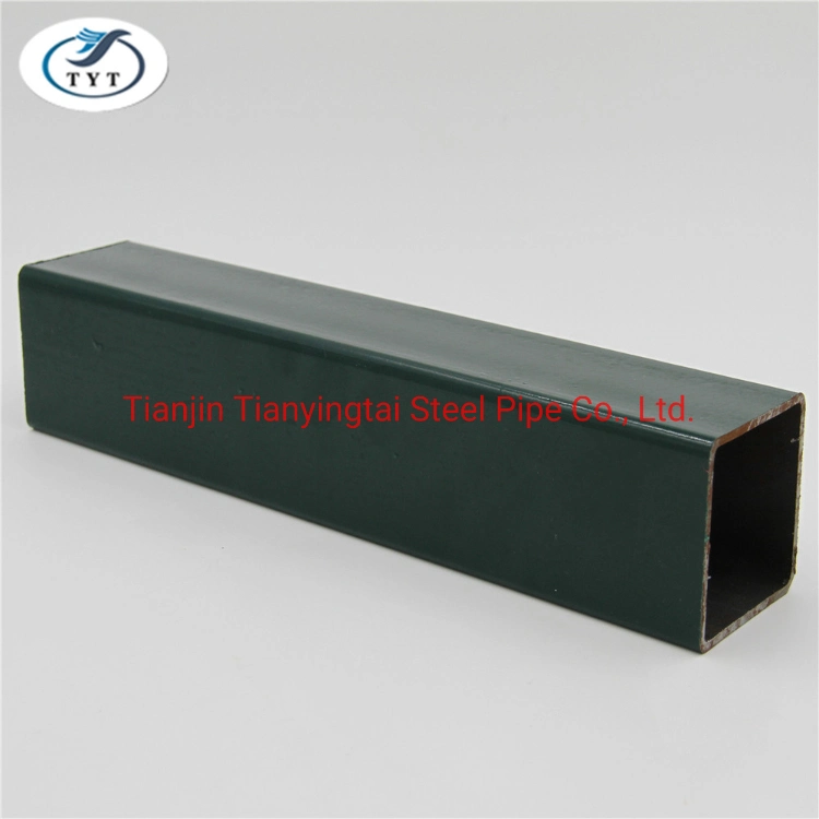 Welded Black Steel Pipe Square Hollow Section Black Square Tube