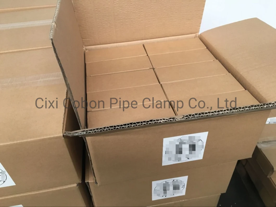 Galvanized Steel PVC Pipe Clamp with Rubber Coated Pipe Clamps