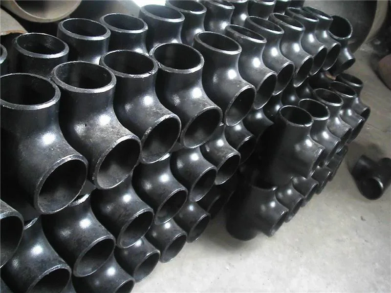 Carbon Steel/Alloy Steel/Stainless Steel Seamless Pipe Fitting Straight Equal/ Lateraltee