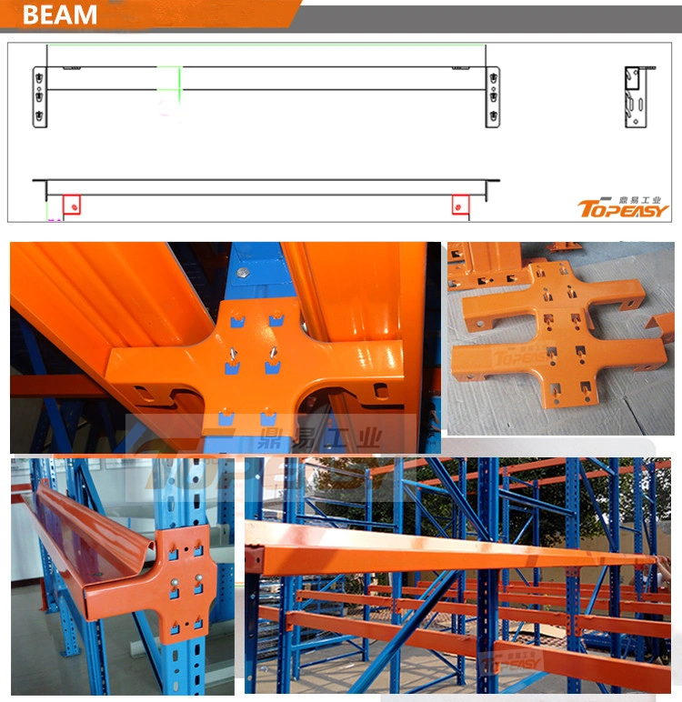 Adjustable High Density Adjustable Drive in Pallet Racking for Cold Storage