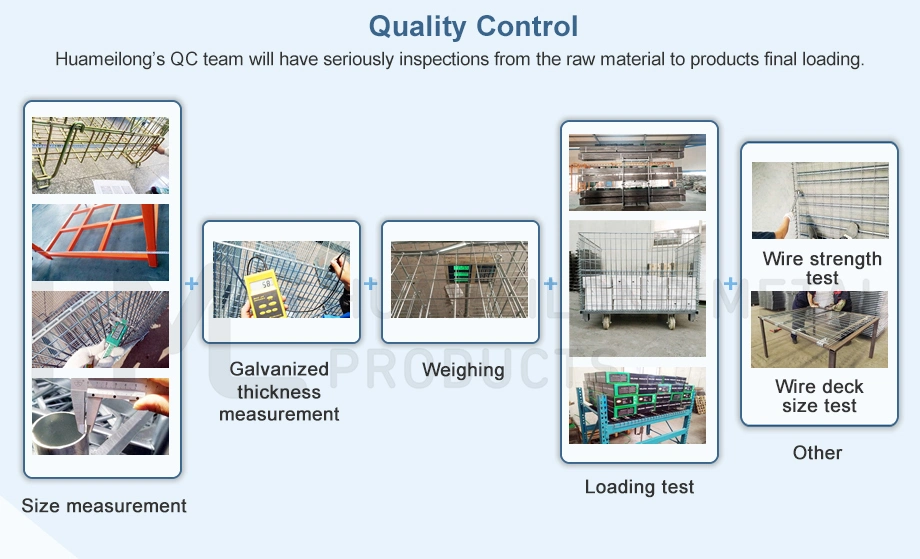 Heavy Duty Industrial Warehouse Galvanized Stacking Steel Pallet Racking Equipment