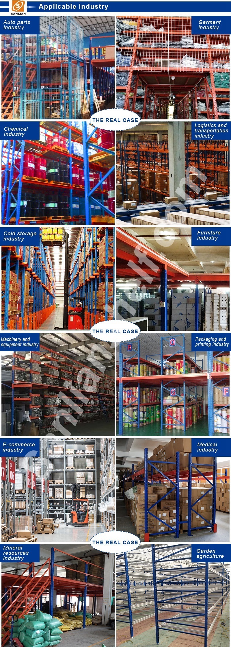 Durable Garage Storage Warehouse Pallet Racking for Industrial Storage