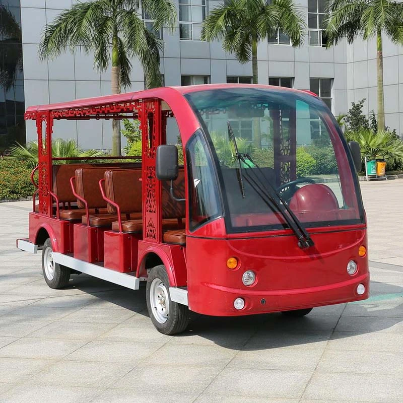 CE Approve 14 Seat Electric Airport Passenger Shuttle Bus (DN-14)