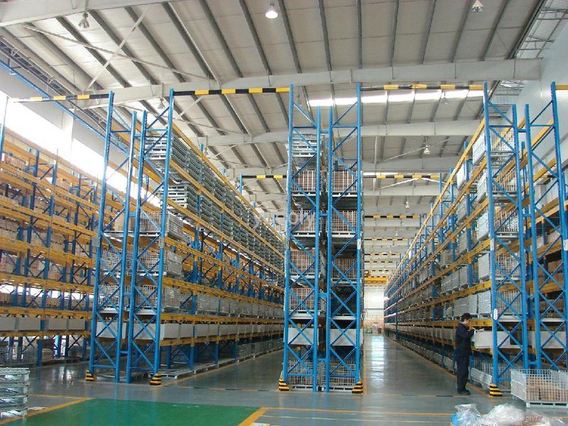 Ebilmetal Industrial Customized Storage Pallet Racking, Teardrop Storage Pallet Rack