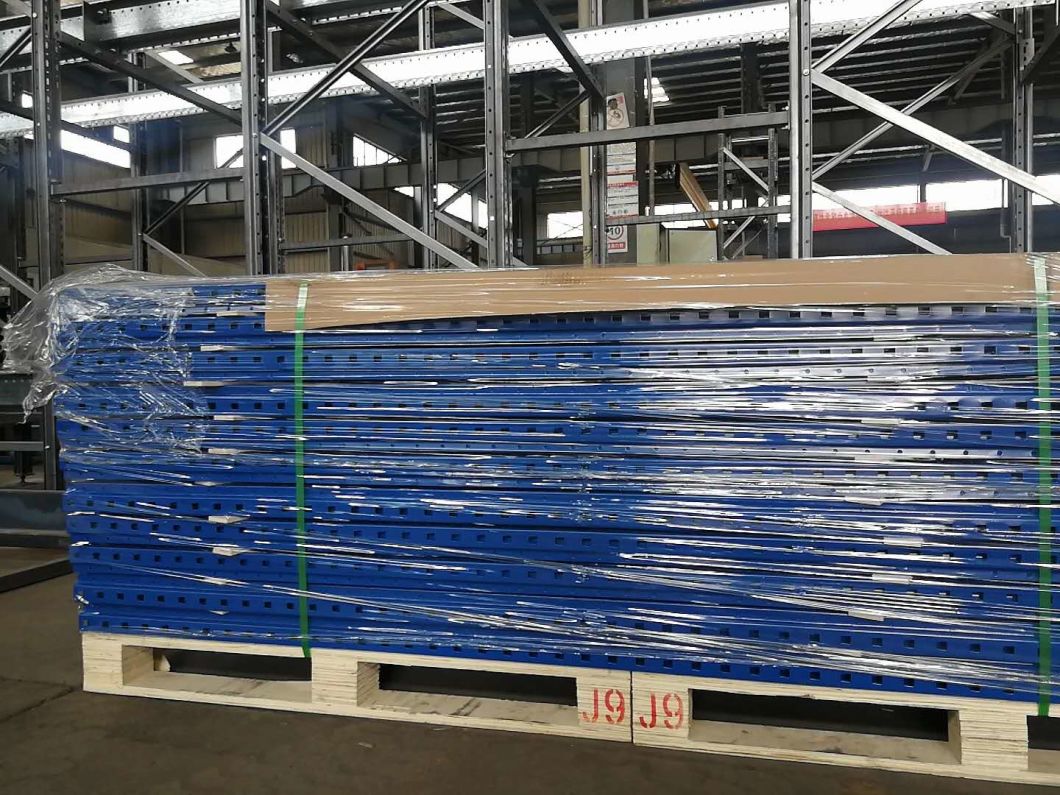 Ebilmetal Industrial Customized Storage Pallet Racking, Teardrop Storage Pallet Rack