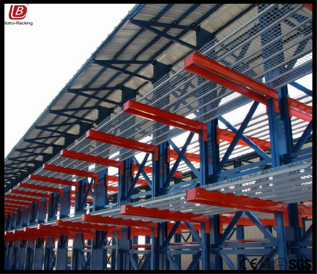 Warehouse Heavy Duty Pallet Rack Shelving Storage Cantilever Racking System