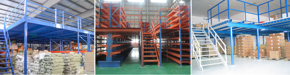 Stacking Rack Storage Warehouse Rack Mezzaine for Cargo Storage