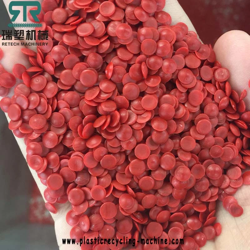 LDPE Low Density HDPE High Density Granules Making Machine Film Die Race Cutting Recycling Plant