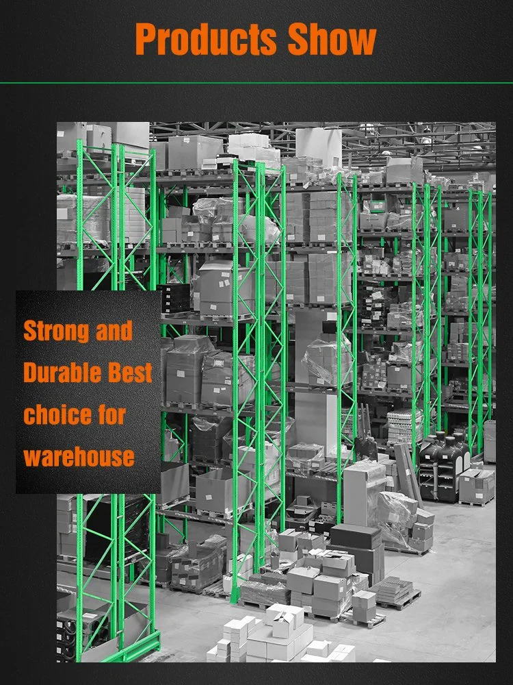 Industrial Commercial Double Stacking Gondola Pallet Warehouse Storage Stainless Steel Pallet Rack Shelf