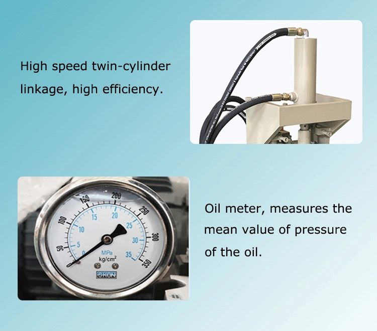 Intergrated Control System Easy Operation Hydraulic Clothes Rack Display Rack Steel Tube Notching Machine