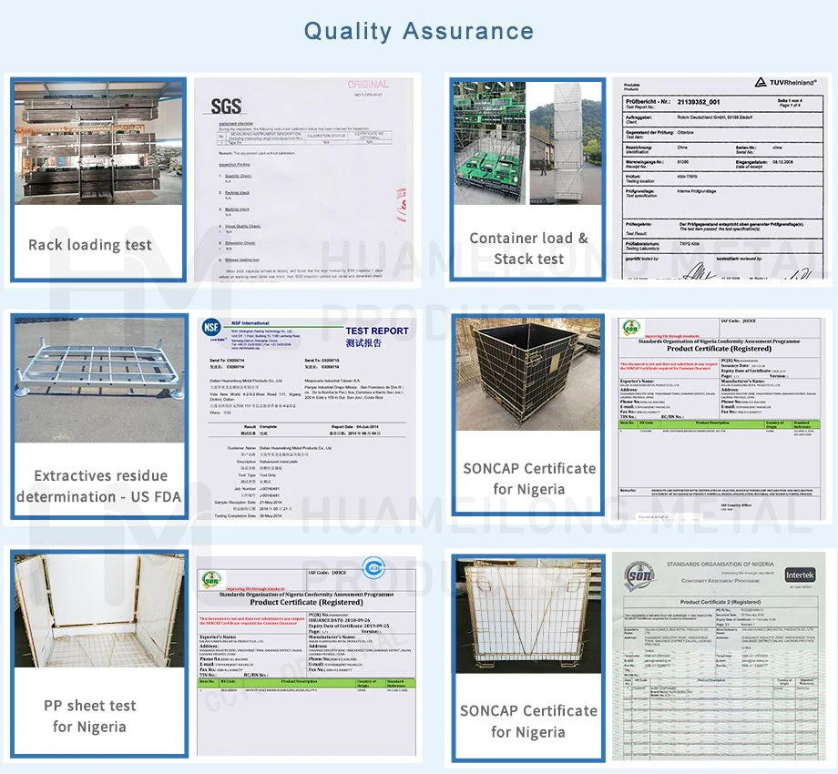 Heavy Duty Industrial Warehouse Galvanized Stacking Steel Pallet Racking Equipment