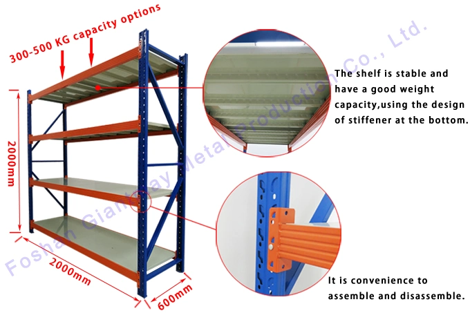 Cheap Pallet Storage Metal Shelves Warehouse Industrial Racking