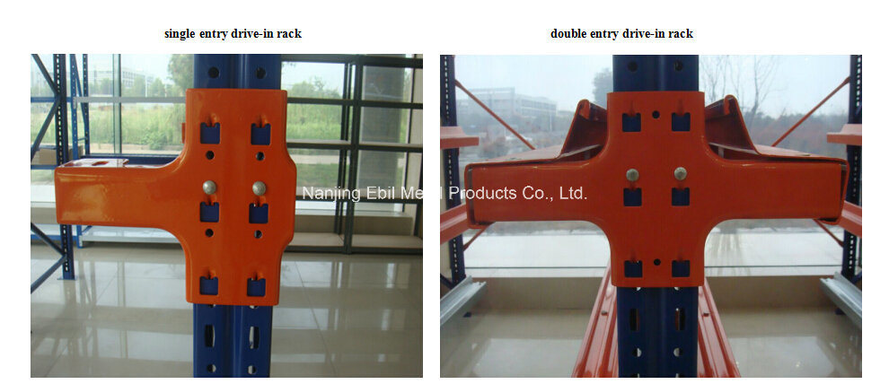 Storage Steel Adjustable Conventional Drive Through Rack with High-Density Storage