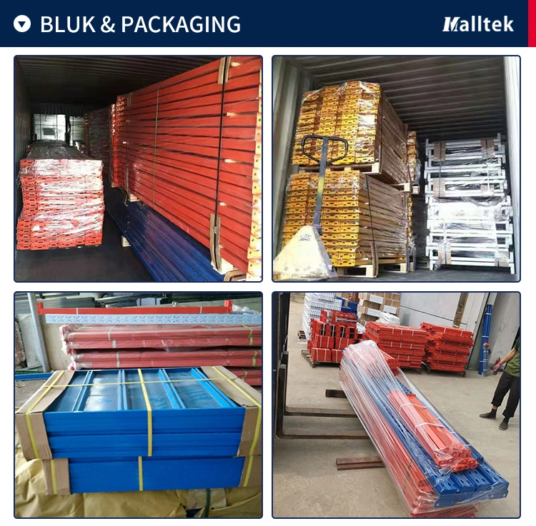 Yellow & Blue Adjustable Steel Metal Shelving Rack Warehouse Storage Rack
