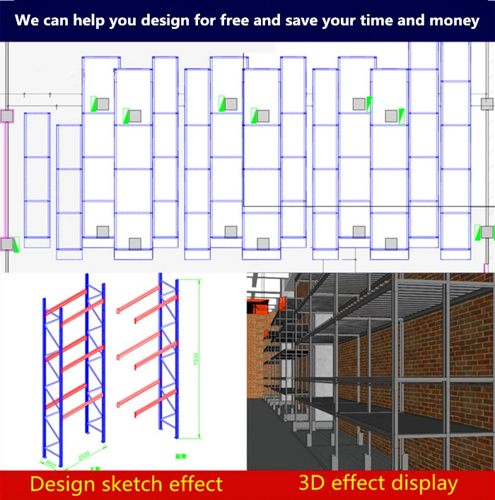 Cheap Pallet Storage Metal Shelves Warehouse Industrial Racking