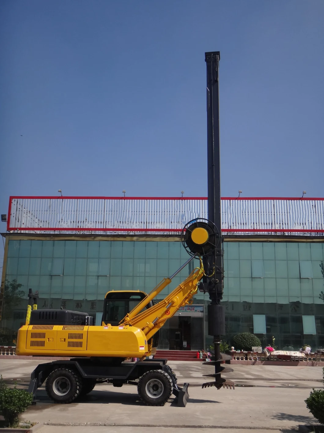 11m Customized Multi-Functional Hydraulic Wheeled Four-Wheel Rotary Drilling Rig