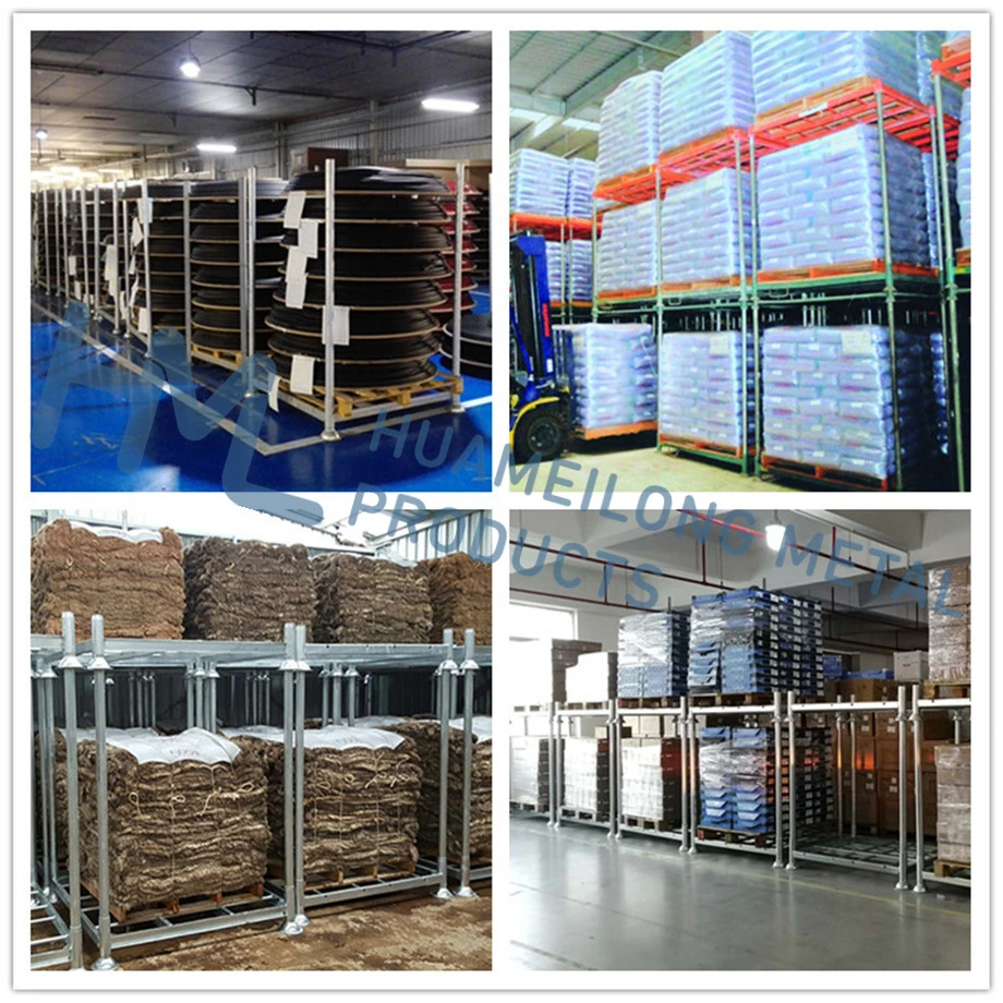 Heavy Duty Industrial Warehouse Galvanized Stacking Steel Pallet Racking Equipment