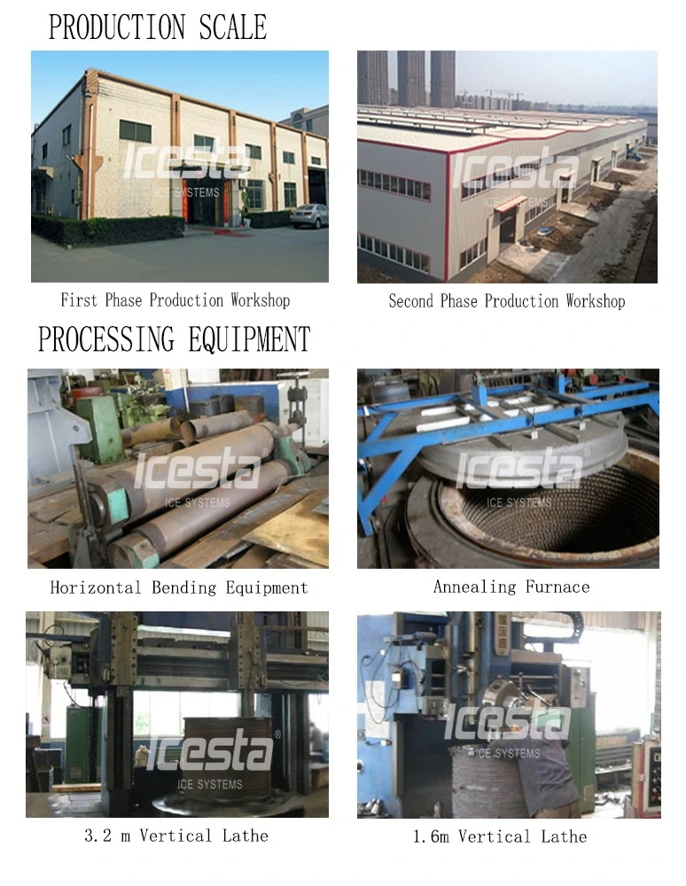 Icesta Containerized Ice Making Plant with Automatic Ice Storage System