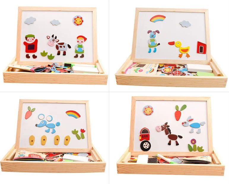 Baby Wooden Toys Maze Game Toy Monterey Shuttle Early Learning Magnetic Puzzle Snail Monkey Labyrinth for Baby Toys